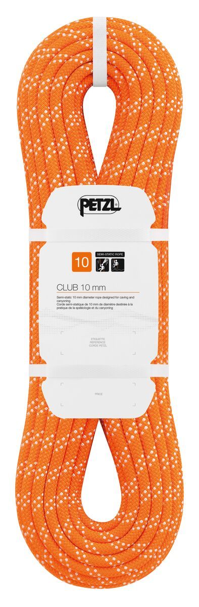 Petzl CLUB 10mm ORANGE 60m félstatikus kötél (1078Ft/m)