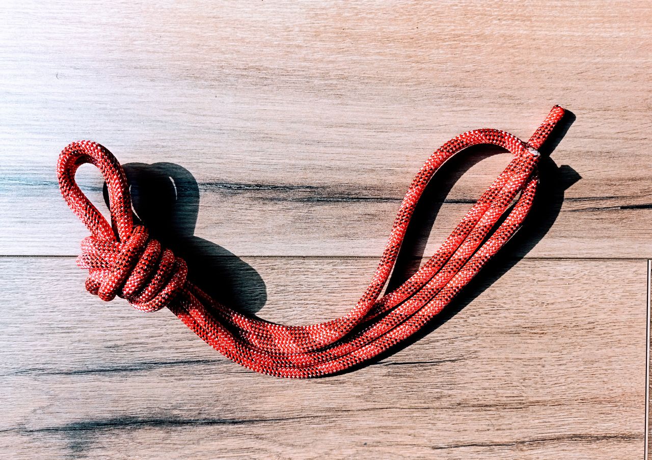 Dinamikus kötél, kötött kantárhoz 3m (10mm, EN892)