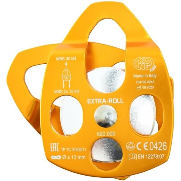 KONG Extra Roll golyóscsapágyas csiga (orange)