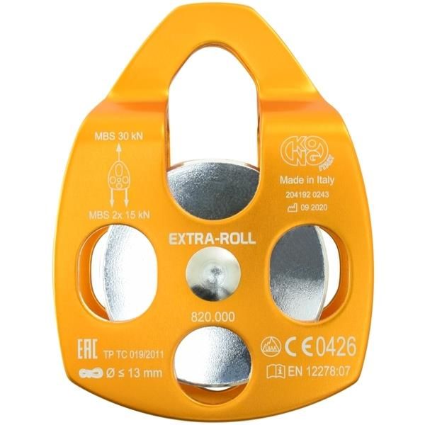KONG Extra Roll golyóscsapágyas csiga (orange)