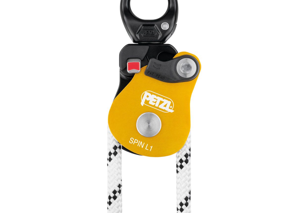 Petzl SPIN L1 nagy hatékonyságú csiga forgócsatlakozóval Petzl SPIN L1 nagy hatékonyságú csiga forgócsatlakozóval