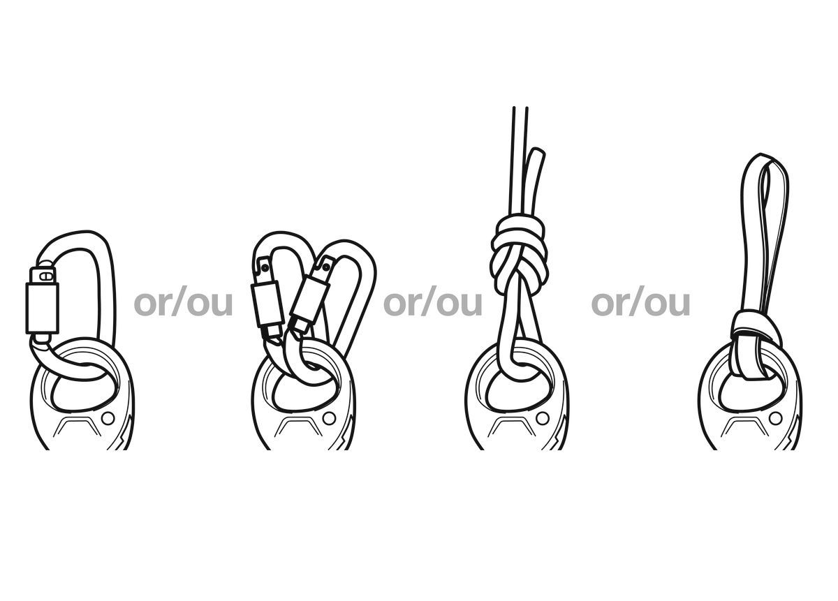 Petzl SPIN L1 nagy hatékonyságú csiga forgócsatlakozóval Petzl SPIN L1 nagy hatékonyságú csiga forgócsatlakozóval