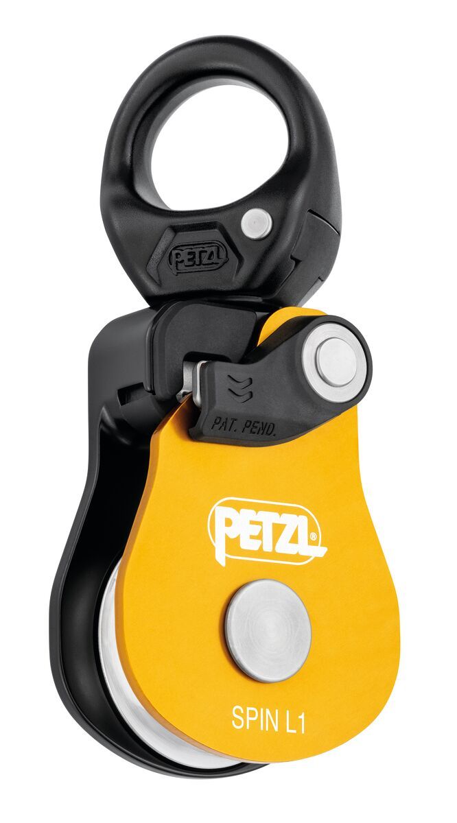 Petzl SPIN L1 nagy hatékonyságú csiga forgócsatlakozóval Petzl SPIN L1 nagy hatékonyságú csiga forgócsatlakozóval