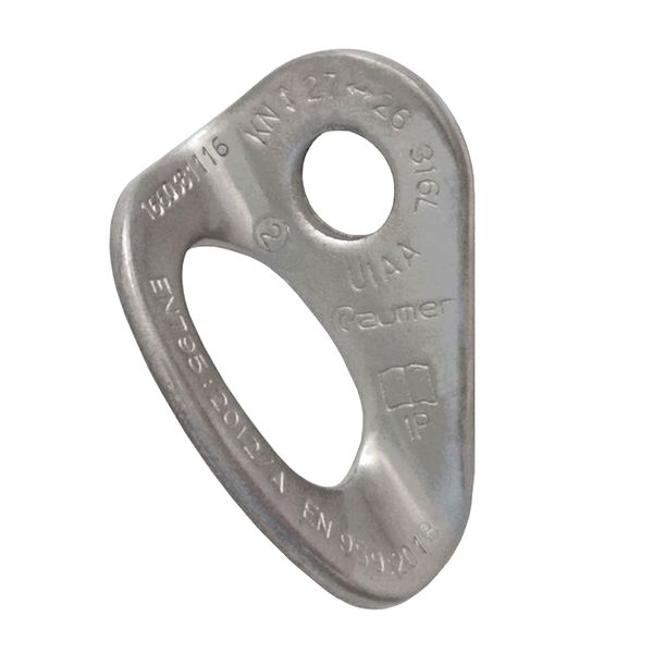 RAUMER ROCK PLATE A316L Ø12 – Rozsdamentes "csavart" nittfül