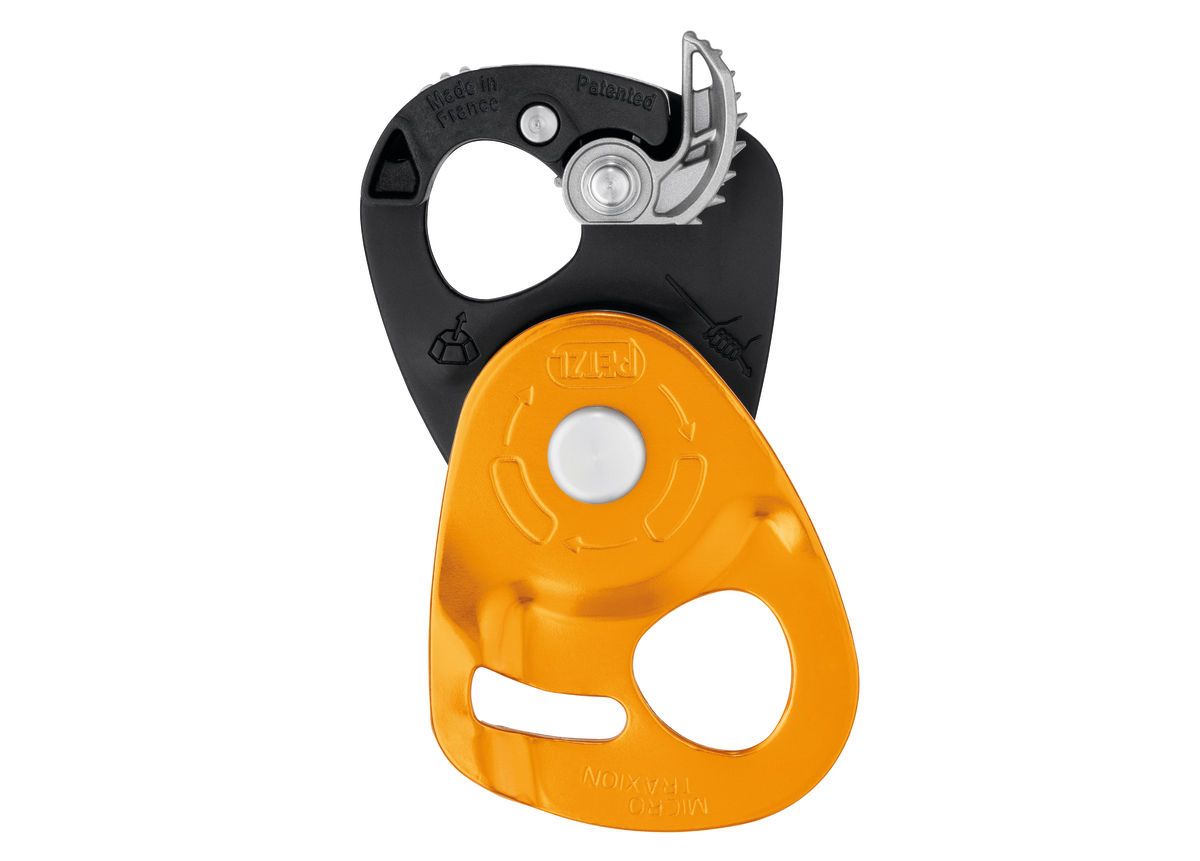 Petzl MICRO TRAXION – Ultrakönnyű visszafutásgátlós csiga Petzl MICRO TRAXION – Ultrakönnyű visszafutásgátlós csiga