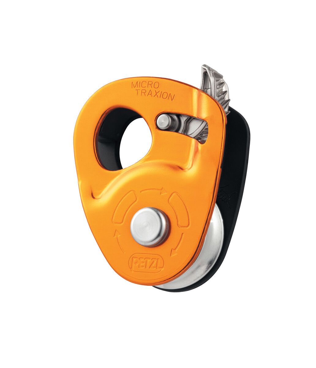 Petzl MICRO TRAXION – Ultrakönnyű visszafutásgátlós csiga Petzl MICRO TRAXION – Ultrakönnyű visszafutásgátlós csiga