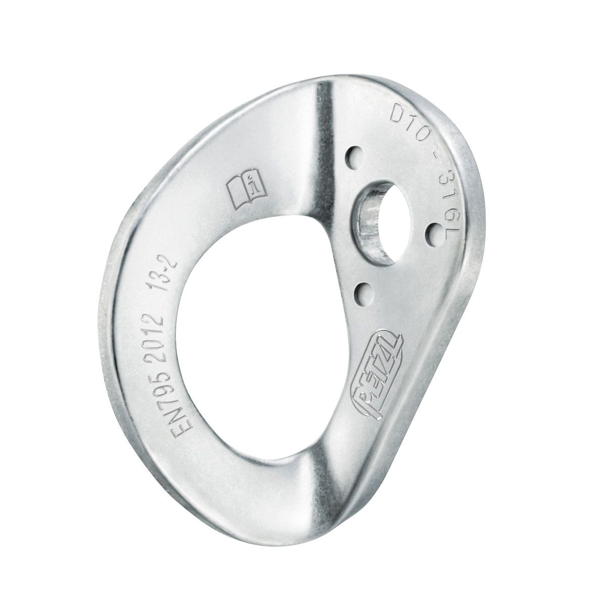 Petzl COEUR STAINLESS – 316L rozsdamentes acél nittfül 10mm furattal