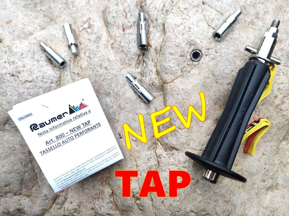 Raumer NEW TAP – M8 önfúró szikladübel, 10 darabos csomag