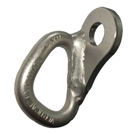 Vertical Evolution Anchor ALL 8 mm – AISI 316L rozsdamentes acél gyűrűs nittfül