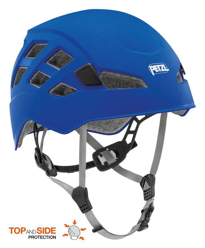 PETZL BOREO – strapabíró, sokoldalú mászósisak, ABS–EPP–EPS hibrid szerkezettel