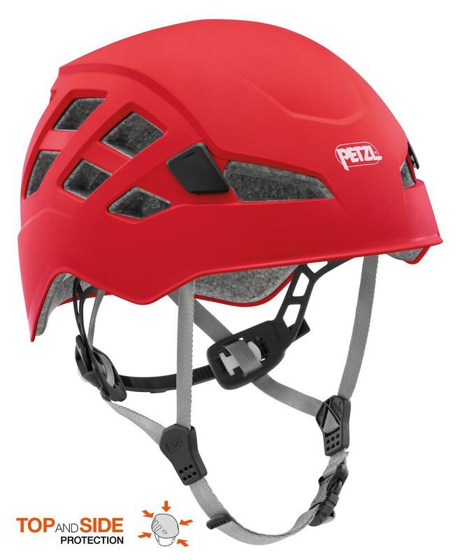 PETZL BOREO – strapabíró, sokoldalú mászósisak, ABS–EPP–EPS hibrid szerkezettel