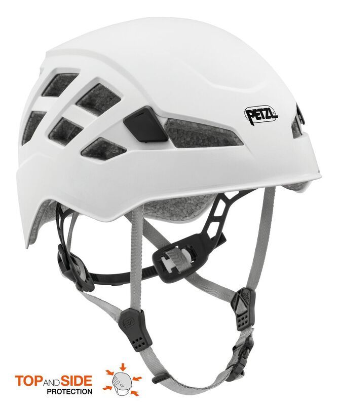 PETZL BOREO – strapabíró, sokoldalú mászósisak, ABS–EPP–EPS hibrid szerkezettel