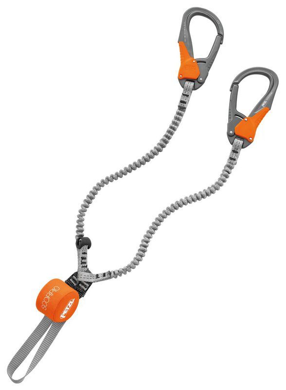 PETZL SCORPIO EASHOOK – via ferrata kantár ergonomikus EASHOOK karabinerekkel